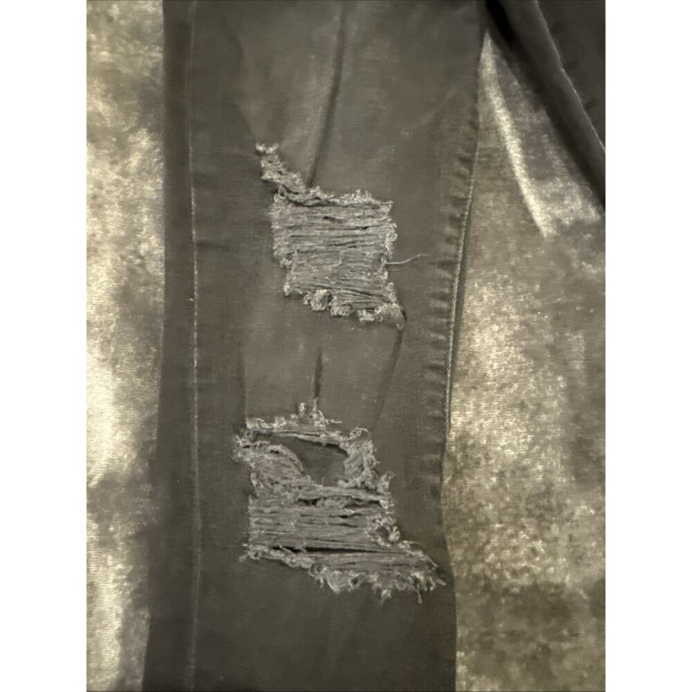 Joe’s Jeans-The Charlie High Rise Distressed Skinny Ankle Jeans - Obsidian - 24 - Picture 6 of 16